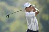 Kim Si-woo watches his drive on the 18th fairway during the second round of the Sanderson Farms Championship golf tournament in Jackson, Mississippi on Friday. [AP/YONHAP]