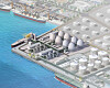 A computer-generated image of a domestic hub in Korea to collect captured carbon emissions before transporting them to Malaysia in the Shepherd CCS project [SK INNOVATION]