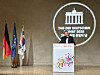 German Ambassador to Korea Georg Schmidt delivers his welcoming remarks at a reception hosted by his embassy on Thursday evening to mark the 35th anniversary of German reunification at The RAUM in Gangnam District, southern Seoul. [SEO JI-EUN]