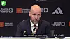 Manchester United Erik ten Hag speaks after his side's 1-1 draw with Burnley in the Premier League on Saturday. [ONE FOOTBALL]