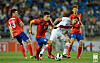 Korea plays Peru during a friendly at Suwon World Cup Stadium in Suwon, Gyeonggi on Aug. 14, 2013. [KOREA FOOTBALL ASSOCIATION]