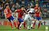 Korea plays Peru during a friendly at Suwon World Cup Stadium in Suwon, Gyeonggi on Aug. 14, 2013. [KOREA FOOTBALL ASSOCIATION]