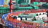 In this file photo, workers of the Nuclear Safety and Security Commission and the Korea Institute of Nuclear Safety conduct a safety inspection at the construction site of Shin Kori 5 and 6 in Ulsan on Oct. 25, 2017. [JOONGANG ILBO]