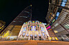 A luminarie light structure is illuminated in the plaza in front of Lotte World Tower. [LOTTE PROPERTY & DEVELOPMENT]