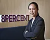 8percent CEO Lee Hyo-jin poses at the company's office in Yeouido, western Seoul, following an interview with the Korea JoongAng Daily on June 29. [PARK SANG-MOON]