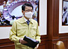 Financial Services Commission Chairman Eun Sung-soo attends a government's economic meeting at the government complex in Seoul on Jan. 13. The FSC has laid out punitive actions against short selling, whose ban is lifted in March. [YONHAP]