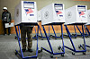 Voters cast ballots at a polling site in the Metropolitan Museum of Art on Election Day in New York, United States on Nov. 5, 2024. oters across the country are casting ballots today for President of the United States in a tightly contested race between Republican presidential candidate Donald J. Trump and Democratic presidential candidate US Vice President Kamala Harris, as well as for candidates in Senate and Congressional races. [EPA/YONHAP]