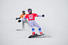 France's Jonas Chollet, right, celebrates after winning the men's snowboard cross final at the Gangwon 2024 Winter Youth Olympic Games in Hoengseong County on Jan. 20. [XINHUA]