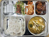 A photo of a school lunch tray was uploaded to Seocho District Office’s website from the parent of a middle school student complaining about the poor quality of school lunches. [SEOCHO CITY OFFICE]