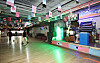 An indoor dance hall in Jongno District, central Seoul, on Oct. 12, 2020. Employees are getting the space ready for business. [YONHAP]