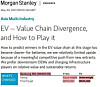 A screen capture of Morgan Stanley report on battery makers [SCREEN CAPTURE]