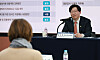 Kim So-young, vice chairman of the Financial Services Commission (FSC), speaks during a press conference held in central Seoul on Friday. [FSC]