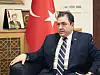 Turkish Ambassador to Korea Murat Tamer sits for an interview with the Korea JoongAng Daily at his embassy in central Seoul Monday. [KIM MYEONG-JI]