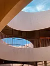 MRNW in Daegu mixes modern architecture with nature-friendly aspects to give off a artistic mood. [MRNW]