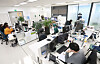 A smart office on the first floor of the government’s complex in Daejeon was opened on Tuesday. According to the Public Procurement Service, it is the first central government department to adopt a smart office system where employees can freely choose where they conduct their work. [PUBLIC PROCUREMENT SERVICE]