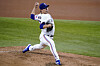 Texas Rangers pitcher Yang Hyeon-jong hurls a pitch to a New York Yankees batter during the third inning of a baseball game in Arlington, Texas, on Wednesday. [AP]