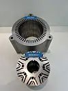 A Posco SPS motor core that was made with Posco’s hyper non-oriented magnetic steel sheet. [POSCO]
