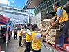 Samyang Foods provided 5,000 cups of its instant noodle products to Hamyol Elementary School in North Jeolla on Monday. [SAMYANG FOODS]