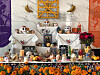 An altar to celebrate the Day of the Dead is prepared at the residence of Ambassador of Mexico to Korea Bruno Figueroa and his wife, Veronica Gonzalez, on Saturday. The altar this year included a picture of Antonio Villarreal, first president of the Association of Mexican Veterans of the Korean War, who passed away on May 1. As per tradition, some funny and satirical poems related to the subject were read to the audience, including some written by the ambassador. The event was held with adherence to Covid-19 social distancing rules and all attendees were vaccinated, according to the embassy. [EMBASSY OF MEXICO IN KOREA]