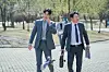 Scene from the drama series. By reversing the positions, the audience is faced with the question 'What is the meaning of true kkondae?' [MBC]