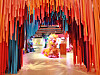 A view from Fantasy Dream, a pop-up art exhibition at Lotte Department Store’s main branch in central Seoul. The exhibition, targeting younger Koreans in search of Instagram-worthy photo spots, takes place until April 1. The exhibition is part of the department store’s plan to visually offer support and encouragement to younger people in the first half of the year. [LOTTE DEPARTMENT STORE]