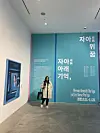 The poster for the ″Memory Beneath The Ego, Fantasy Above The Ego″ exhibition at the Seoul National University Museum of Art [DEEPTI NAIR]