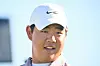 Kim Joo-hyung stands on the 10th tee box during the second round of the WM Phoenix Open at TPC Scottsdale in Scottsdale, Arizona on Feb. 10. [GETTY IMAGES]