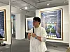 Architectural photographer Kim Yong-kwan speaks during a press event for his solo exhibition 'Documentations of Relationships, Architecture towards a Scenery' at the Dongdaemun Design Plaza in central Seoul on May 8. [SHIN MIN-HEE]