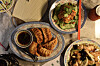 Dishes on the lunch menu of Wui Tea House and Restaurant in Yongsan District, central Seoul [WUI TEA HOUSE AND RESTAURANT]