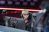 T1's top laner Kim ″Canna″ Chang-dong getting ready on the LoL Park stage prior to the team's match against Hanwha Life Esports, which was played on Wednesday evening. [RIOT GAMES]
