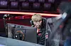 T1's top laner Kim ″Canna″ Chang-dong getting ready on the LoL Park stage prior to the team's match against Hanwha Life Esports, which was played on Wednesday evening. [RIOT GAMES]