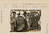 A black-and-white photograph of traditional Bukcheong Lion Play from about 90 years ago, taken by Korea’s first archivist and folklorist Song Seok-ha (1904-1948) during the Japanese occupation of Korea (1910-45). [NATIONAL FOLK MUSEUM OF KOREA]