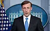 U.S. National Security Adviser Jake Sullivan speaks during a press briefing in the White House in Washington on Feb. 4. He said in an interview Sunday that the United States does not aim for 'hostility' and is prepared to engage in diplomacy with North Korea. [AFP/YONHAP]