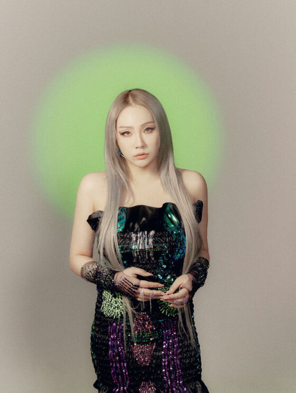 Cl Blue Singer CL joins campaign against violence toward Asians