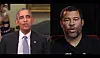 President Barack Obama’s face merged onto Jordan Peele’s face warned of the dangers of deepfake technology. [SCREEN CAPTURE]