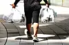 People get food to-go from restaurants. [YONAHP]
