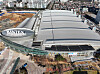 The Goyang Special City government announced on Dec. 18 that it has opened a new solar power facility, built on the rooftop space of Kintex Exhibition Hall 1 in Daehwa-dong, Ilsanseo-gu, Goyang, Gyeonggi. This photo shows the solar panels installed on the Kintex rooftop, which will begin operations next month. [YONHAP]