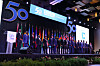 Prime Minister Han Duck-soo attends the opening ceremony of the three-day Caribbean Community (CARICOM) conference, held at the Hyatt Regency Trinidad at the Port of Spain in Trinidad and Tobago on Tuesday. Han met with 14 heads of government from CARICOM member countries and requested their support for the Busan World Expo 2030 bid. The final votes to decide the event's host city will be cast in November at the Bureau International des Expositions’ headquarters in Paris. Riyadh and Rome are currently competing against the Korean port city. [YONHAP]