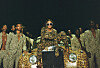 This image released by Disney Plus shows Beyonce Knowles, center, in a scene from her visual album 'Black is King.' [AP/YONHAP]