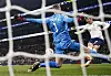 Tottenham Hotspur's Son Heung-min scores their second goal past Manchester United's David de Gea during a Premier League game at Tottenham Hotspur Stadium in London on Thursday. [REUTERS/YONHAP]