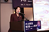 Minister of SMEs and Startups Oh Young-ju outlines the ministry's plans to support domestic AI startups and stimulate investment at a press briefing held in southern Seoul on Wednesday. [MINISTRY OF SMES AND STARTUPS]
