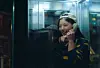 In the film, Kim’s character calls up her best friend’s crush in a phone booth to find out more about him. [NETFLIX]