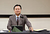 Korean Ambassador to the United States Cho Hyun-dong speaks during a presser with Korean correspondents in Washington, D.C., on Sept. 25, 2024. [YONHAP]