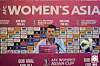 Korean women's national football team head coach Colin Bell attends a press conference ahead of the Asian Football Confederation Women's Asian Cup at Shiv Chhatrapati Sports Complex in Pune, India on Thursday. [YONHAP]