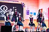 UNIS’s Nana and Oh Yoon-a perform ″SWICY″ choreography during a showcase on April 15 at Yes24 Live Hall in eastern Seoul for the release of its second EP, “Swicy.” [DANIELA GONZALEZ PEREZ]