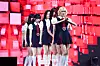Girl group UNIS performs B-side track “DDANG” during a showcase on April 15 at Yes24 Live Hall in eastern Seoul for the release of its second EP, “Swicy.” [DANIELA GONZALEZ PEREZ]