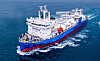 The LNG Bunkering vessel built by Hyundai Mipo Dockyard was delivered to Germany in 2018. This vessel has a similar outlook as the planned liquefied hydrogen carrier. [YONHAP]