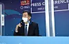 Sohn Ji-hoon, CEO of Hugel, speaks about the company’s 2022 goals during an online press conference held Friday. [HUGEL]