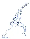 A sketch of a nude model [KOREA NUDE MODEL ASSOCIATION]