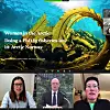 Screen capture of the 'Women in the Arctic' conference hosted online by the Norwegian Embassy in Seoul, the Korean Polar Research Institute (Kopri) and the Korea Center for Women in Science, Engineering, and Technology on Oct. 19. [SCREEN CAPTURE]